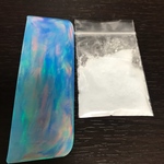 水色系_ハイブリッドオパールの粉