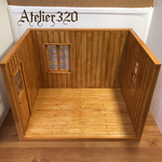 megumaru様専用 カフェ風コの字型ドールハウス他　ミニチュア家具 