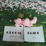 受付サイン　２枚セット（用紙のみ）