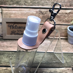 専用オーダー品　ボトルホルダー ヌメ革　除菌スプレーホルダー