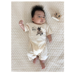 Hi Baby ロンパース　　ベビー　名入れ　出産祝い　ギフト　