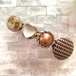 グレンチェック　ヘアバレッタ