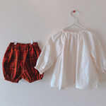 気まぐれbaby服スモックブラウス