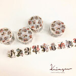 Flowers and Numbers マスキングテープ