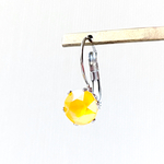 8mm バターカップ フレンチフック / Swarovski