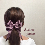 バレッタorヘアクリップ♡イデアルリボン🎀