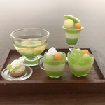 ミニチュアメロンデザートセット