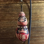 ストラップ「三だるま」