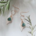 [送料無料]シェルチャーム&シェルピアス
