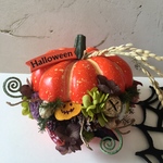 【再再再再販】ハロウィンアレンジ　パンプキンバーガー🎶  オレンジver.
