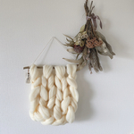 knit #01 流木タペストリー チャンキーニット 羊毛タペストリー　韓国インテリア