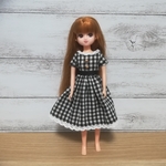 送料込*  2点セット ワンピースとピアス リカちゃん 服