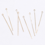 M018 30個 メタルスティック 1カン 1×43mm ゴールド 3×【10ヶ】