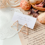 simple triangle ピアス