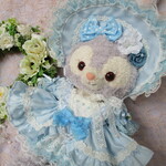 ステラルー(Sサイズ)コスチューム＊ボンネットドレス＊ブルー＊双子コーデにも