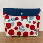 tomato × denim ＊ おむつポーチ