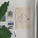 Fabric poster/Bird