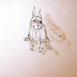 ワイヤーアート　うさぎ