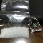 白系_ハイブリッドオパールのクラッシュパウダー