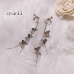 𝒷𝓊𝓉𝓉𝑒𝓇𝒻𝓁𝓎 ‪‪❤︎パール‬バタフライイヤリング/ピアス