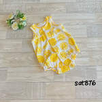 【サイズ70/80cm】ロンパース（オレンジ）
