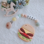 ♡おもちゃホルダー🍔♡ TinyTeeth 育児グッズ 便利グッズ 出産準備 出産祝い 歯固めホルダー プレゼントにも♡