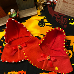 うさぎ☆うさポンチョ♡ハロウィン＊レッド♡