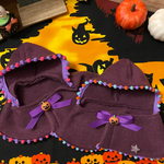うさぎ☆うさポンチョ♡ハロウィン＊パープル♡