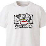 えらばれしもの【ホワイト】ekot Tシャツ<イラスト：店長 里一磨＞