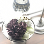 フルール バナナクリップ  ショコラ