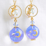星空の香水瓶ネックレス