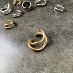 select𓂃ear cuff gold①
