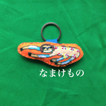 刺繍キーホルダー なまけもの
