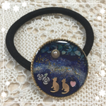 満月の夜のにゃんこたち