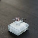 サンストーン　3ドットマーキスリング　SILVER925　
