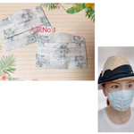 👒高級レース　ティファニー ブルー　通気性💡プリーツマスク