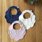 miniもくもくスタイ プチリボン柄＊ 新生児用