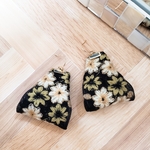 【1】刺繍リボンのピアス/イヤリング