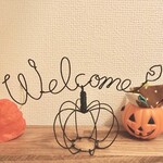 秋ハロウィンインテリア