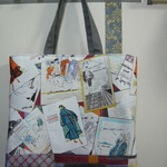 USA生地　ホフマンファブリックのトートバッグ