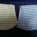 ◆夏＆秋マスク　２枚組　男性用　コットン　タータンチェック　涼しい　立体マスク　ゴム付き　おしゃれ チェック　お手頃価格