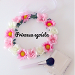 パステルピンクの花冠