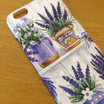 ラベンダーの花iphone6Sケース