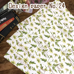 Design Paper デザインペーパー No,24(15枚入)