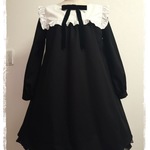 【受注再販】フレームカラーメイドワンピース