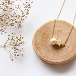 star&pearl necklace