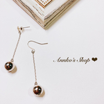 シルバーボールピアス