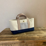 sale【送料込】帆布でほっこりミニトート横長 no.305