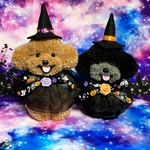 mogurinrin様専用　毛糸のぽんぽん　にっこり♪トイプードル　ハロウィンセット（茶色＆黒）