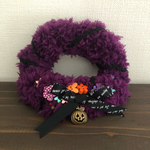 ハロウィン＊モコモコチョーカー＊パープル